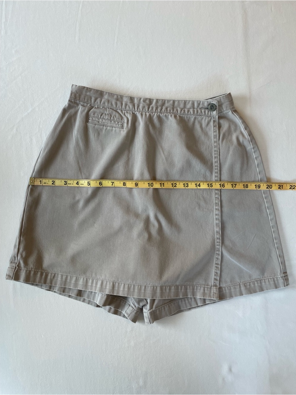 Vintage 90s 100% Cotton Skort - Picture 8 of 16